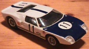 1964 Ford GT40 -  Set Car 1st Issue  - Chromed wheels